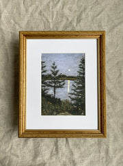 Fireflies On The Lake (framed)